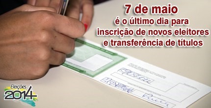 TRE- MT alerta popula��o quanto ao prazo de fechamento do cadastro de eleitores