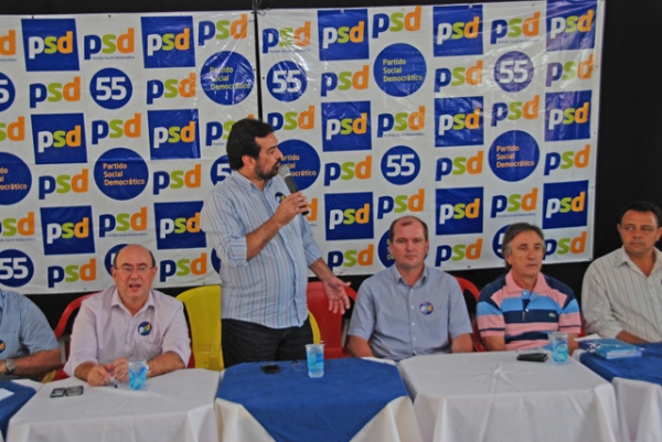 C�pula estadual do PSD-MT realiza encontro regional em Juara dia 09 para discutir candidaturas e elei��es 2014.