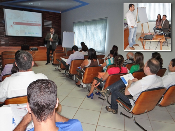 Empres�rios de Ju�na recebem curso sobre como pagar menos impostos