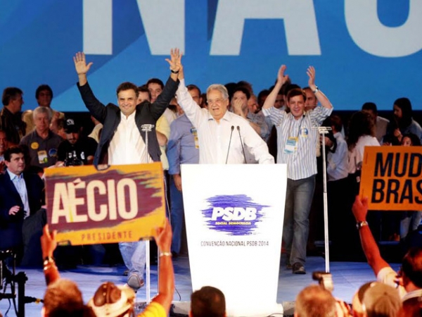 PSDB e aliados se unem em torno do nome de A�cio � Presid�ncia da Rep�blica