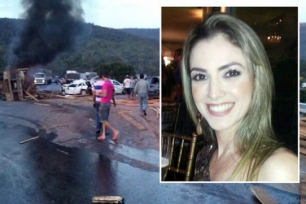 Servidora do MPE foi uma das v�timas de acidente em C�ceres