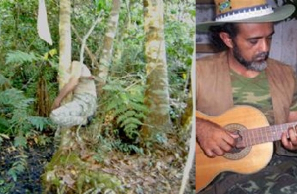 Jornalista morre pendurado em �rvore em fazenda de Mato Grosso durante ca�ada