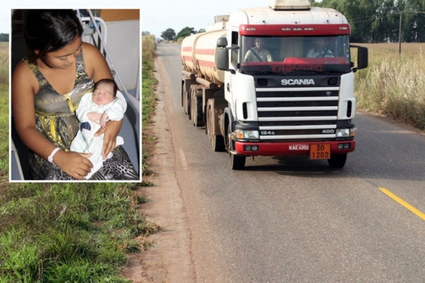Concession�ria realiza segundo parto na rodovia BR-163