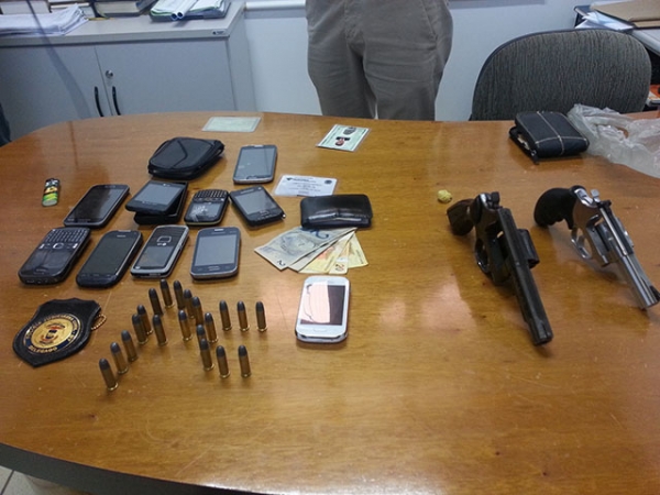 Elemento de Ju�na � preso em Juara por estupro, porte ilegal de arma de fogo e tr�fico de drogas.