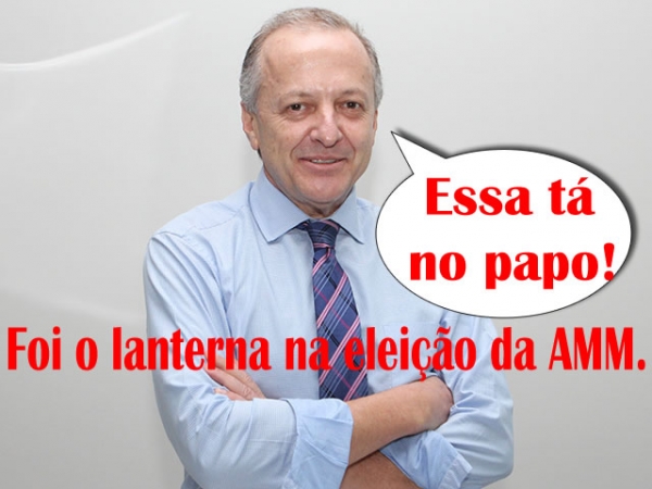 Essa pose � especial do prefeito de Lucas do Rio Verde sobre a elei��o na AMM