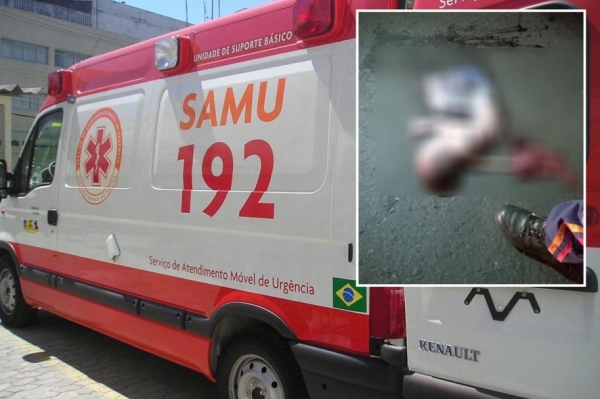 Rec�m-nascido � atirado de carro na Miguel Sutil, em Cuiab�