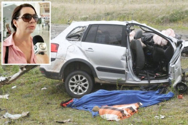 M�e acredita que jovem sobreviveu a acidente por �milagre�