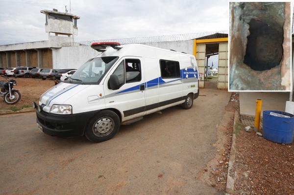 Agentes descobrem t�nel na PCE pela terceira vez no ano