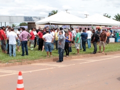Manifestantes liberam tr�fego na BR-163 em 4 cidades do Nort�o; protesto deve recome�ar nesta 2� 