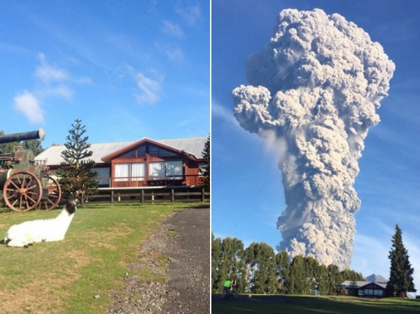 Cinzas do vulc�o Calbuco chegam a Buenos Aires e a�reas cancelam voos