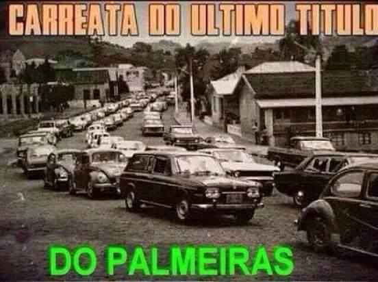 S� para ajudar os palmeirenses lembrarem dos t�tulos 