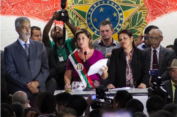 Lucimar assume Prefeitura de VG e promete gest�o 