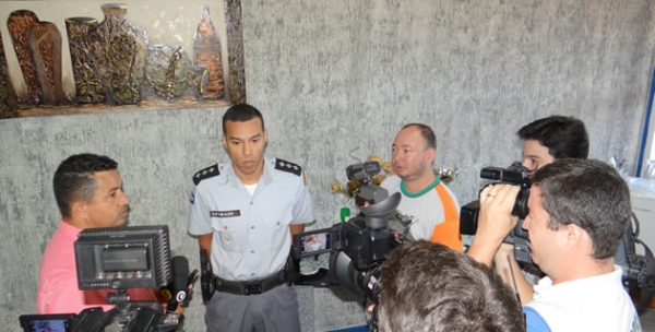 Comandante do 8� CR apresenta balan�o de a��es da PM no Noroeste do Estado.