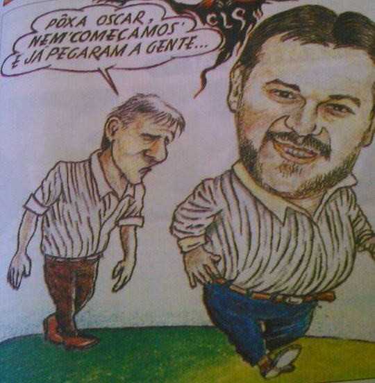 Oscar Bezerra � destaque em Jornal de Cuiab�. 