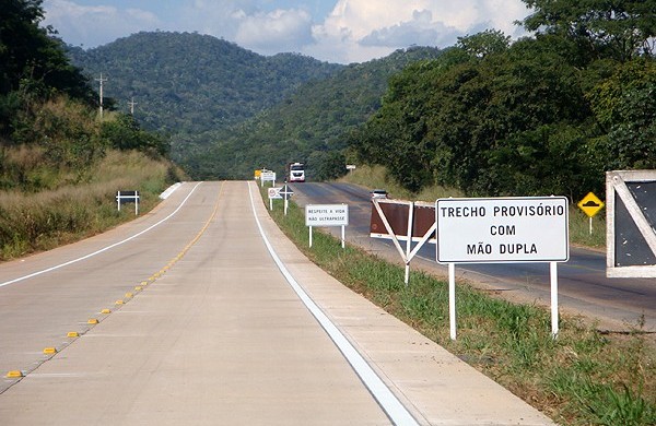 Governo recebe licen�a para duplicar BR-163 na divisa de Mato Grosso e Mato Grosso do Sul