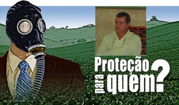 Secret�rio de Novo Horizonte est� preocupado com a quantia de agrot�xico que teremos de ingerir.