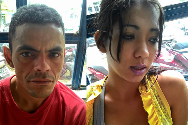 Pol�cia Militar de Ju�na prende casal por tr�fico de drogas no M�dulo 6