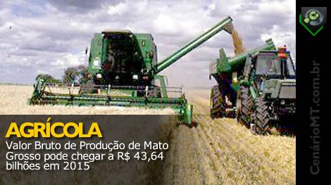 Valor Bruto da Produ��o em Mato Grosso deve ser 3,7% maior este ano