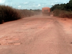 Recupera��o da rodovia Sinop-Juara continua parada e governo pode romper contrato