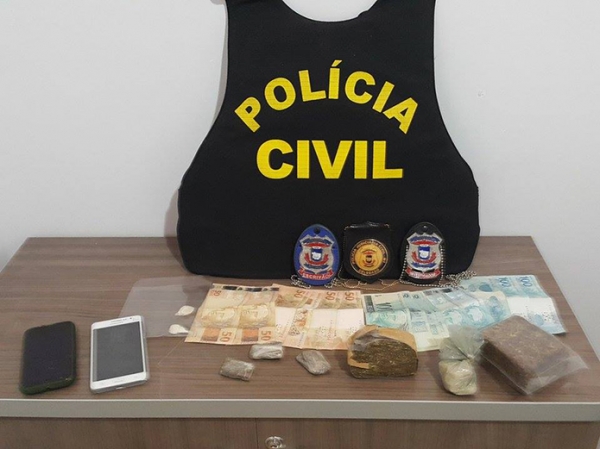 Dois homens s�o presos em Juara com uma grande quantidade de coca�na e maconha.