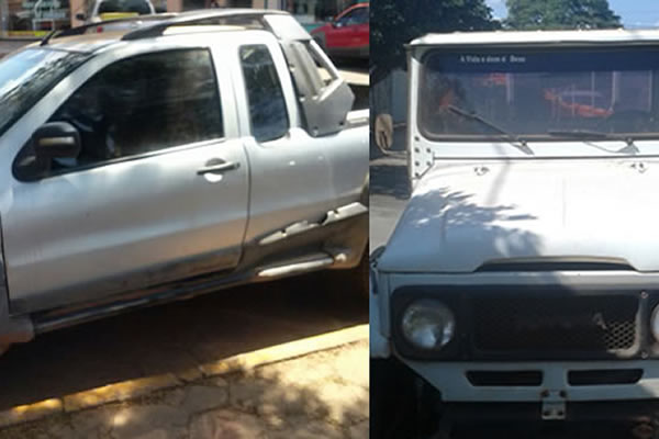 Pol�cia Militar de Ju�na recupera tr�s ve�culos em um �nico dia
