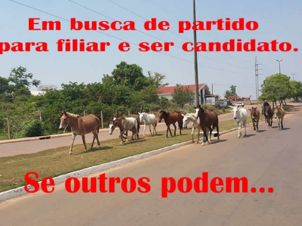 N�o esque�a, est� findando o prazo para filiar-se a um partido para ser candidato.