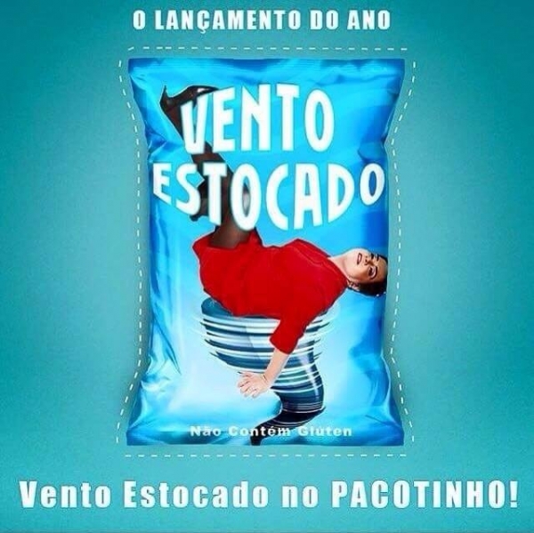 Se voc� n�o viu, o Faro Fino mostra o lan�amento do ano, vento empacotado