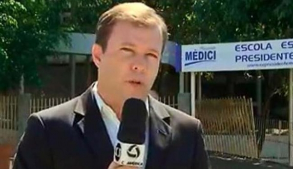 Jornalistas da TVCA s�o abordados durante reportagem sobre o tr�fico