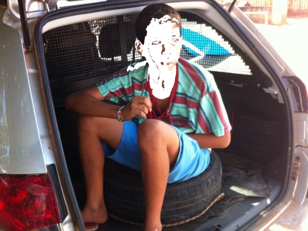 Menor que participou de duplo assassinato em Juara e tombou caminhonete ser� internado em Cuiab�.