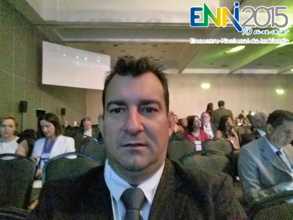 Presidente Roberto Rios est� participando do Encontro Nacional da Ind�stria em Bras�lia