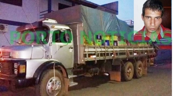 Um dos caminh�es carregados com bebidas roubados na MT 220 � localizado em Tapurah.