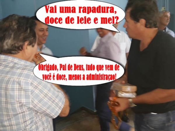 Bergamin (Pai de Deus) distribuiu rapadura, doce de leite e mel, em reuni�o do PP.