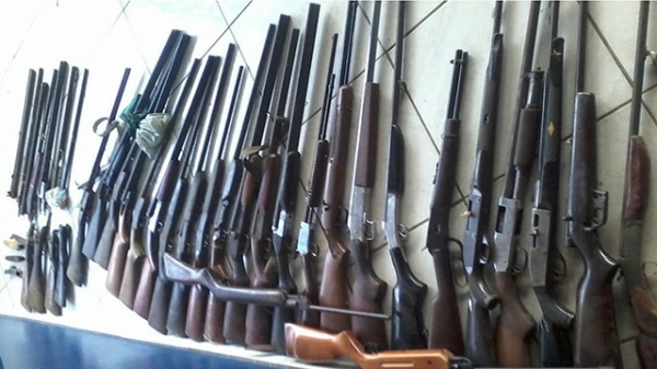 Retrospectiva 2015: PM de Juara apreende mais armas do que Ju�na, For�a T�tica, Colniza e mais 04 cidades.