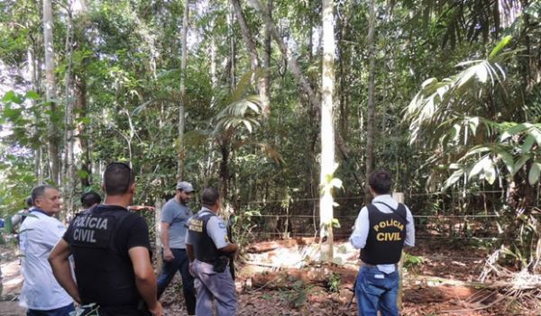 Pol�cia Civil pede pris�o de suspeitos de matar tr�s pessoas da fam�lia Sachhi em fazenda de Ju�na.