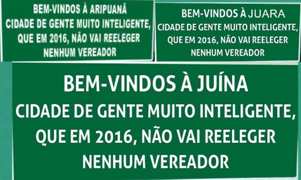 Cidades come�am campanhas para n�o reeleger atuais vereadores.