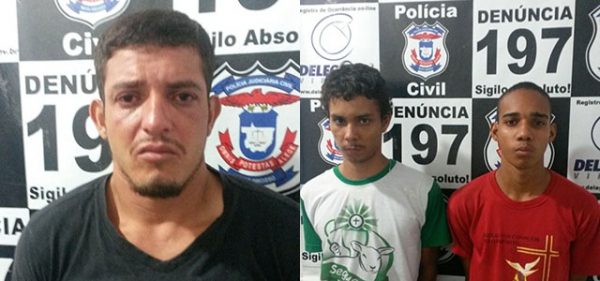 PJC de Juara prende tr�s acusados do assassinato do menor Willian Alves Pereira.