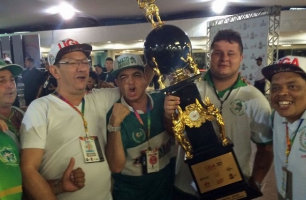 Escola de Samba Mancha Verde � campe�o do acesso em S�o Paulo com homenagem � Mato Grosso