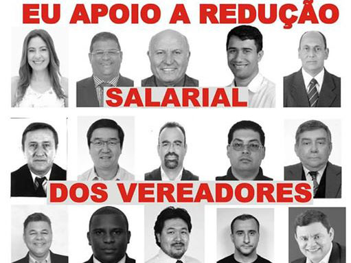 Fa�a seu vereador trabalhar, n�o votando nele novamente