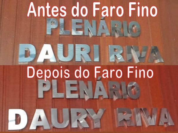 Faro Fino obriga C�mara de Juara mudar nome do plen�rio