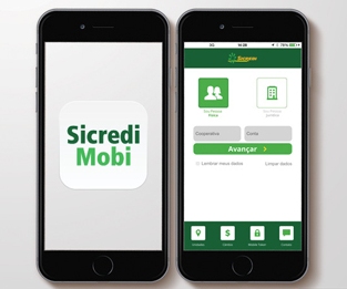 Sicredi oferece op��es de cr�dito em aplicativo mobile
