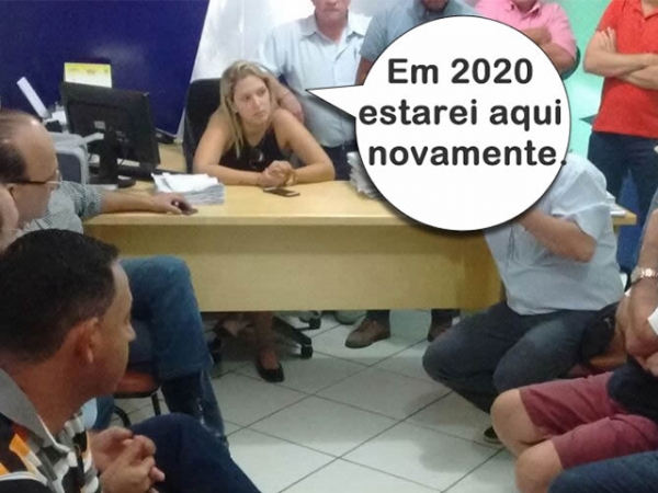 E n�o � que a deputada apareceu?