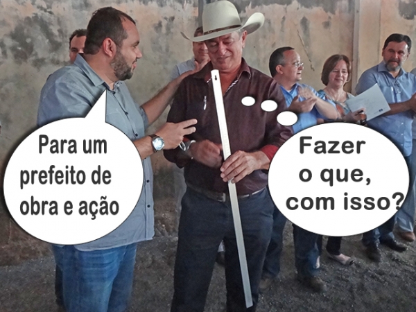 Prefeito recebe importante ferramenta para medir sua gest�o.