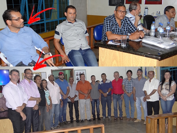 Vereador de Novo Horizonte do Norte participa das conven��es dos dois candidatos.