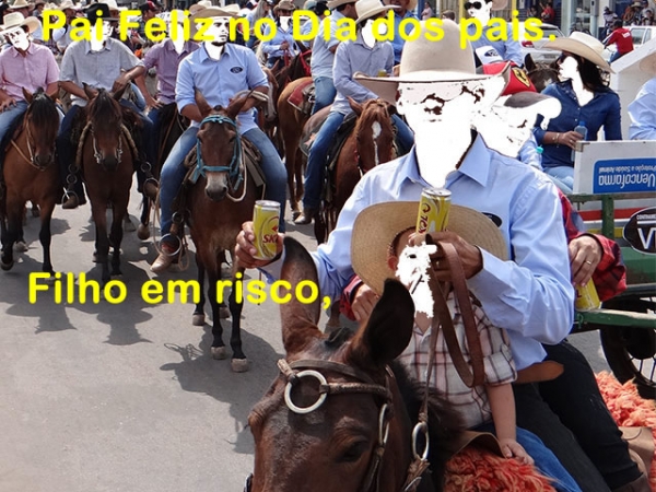 Ser pai � isso? Justo no Dia dos Pais!