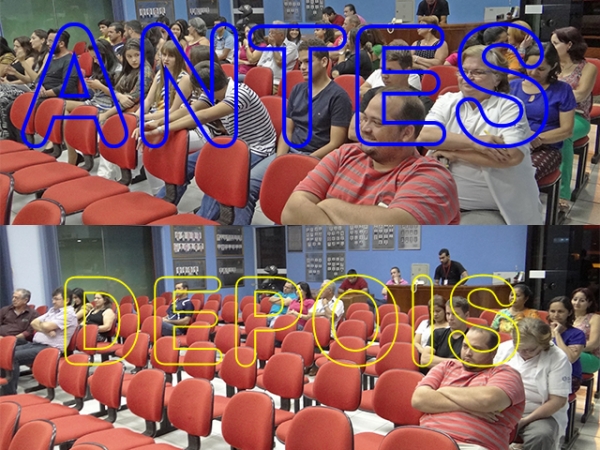 Triste realidade: muitos s� v�o � c�mara por interesse pr�prio.