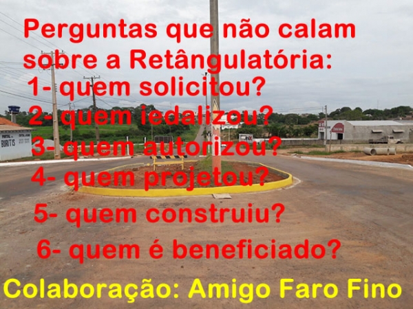 Perguntas do Faro Fino sobre a Ret�ngulat�ria