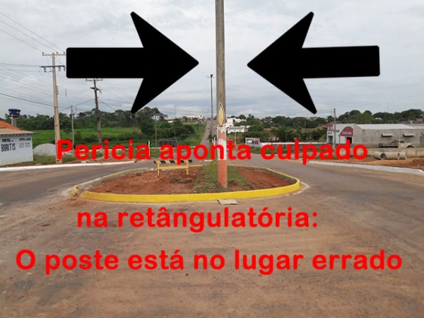Pericia descobre quem est� errado no caso da Ret�ngulat�ria