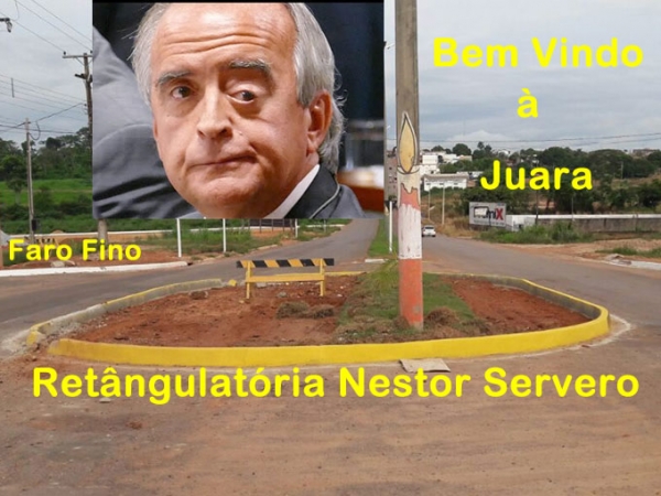 Ret�ngulat�ria da Ayrton Senna homenageia Nestor Servero. 