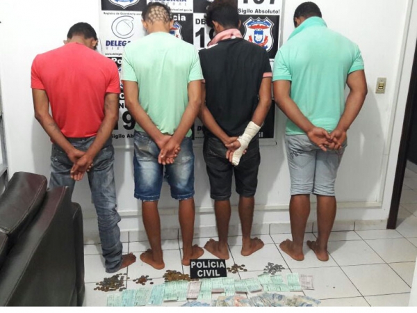 Suspeitos de furtar R$ 39 mil de empresa s�o presos durante churrasco em Colniza 