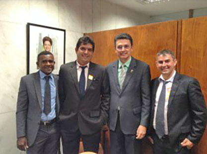 S�guas Moraes se re�ne com vereadores de Ju�na e anuncia investimentos para o munic�pio